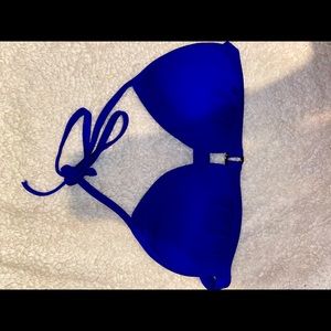 Blue swim top!